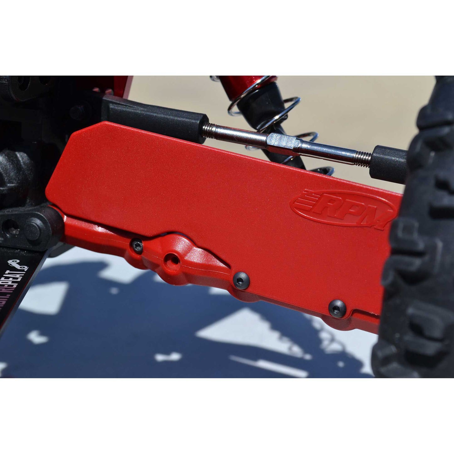 Mud Guards for RPM Rear A-arms, Red (2)