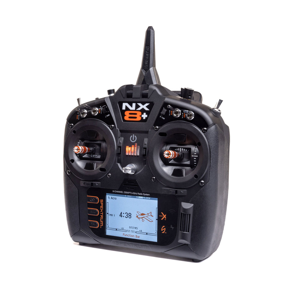 Spektrum NX8+ 20-Channel DSMX Transmitter Only SPMR8210