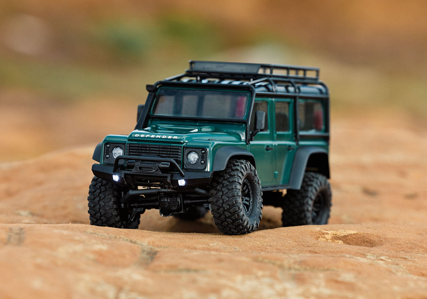97054-1 TRX-4M Defender 1/18th Scale Crawler Red
