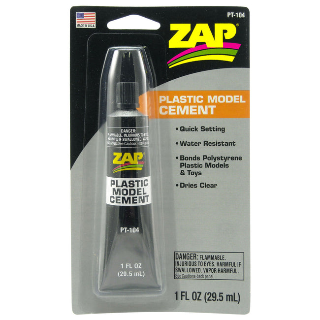 Zap Plastic Model Cement, 1oz,