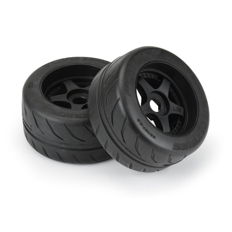 1/7 Pro-Line Toyo Proxes R888R S3 Rear 53/107 2.9" Belted Mounted 17mm 5-Spoke (2)