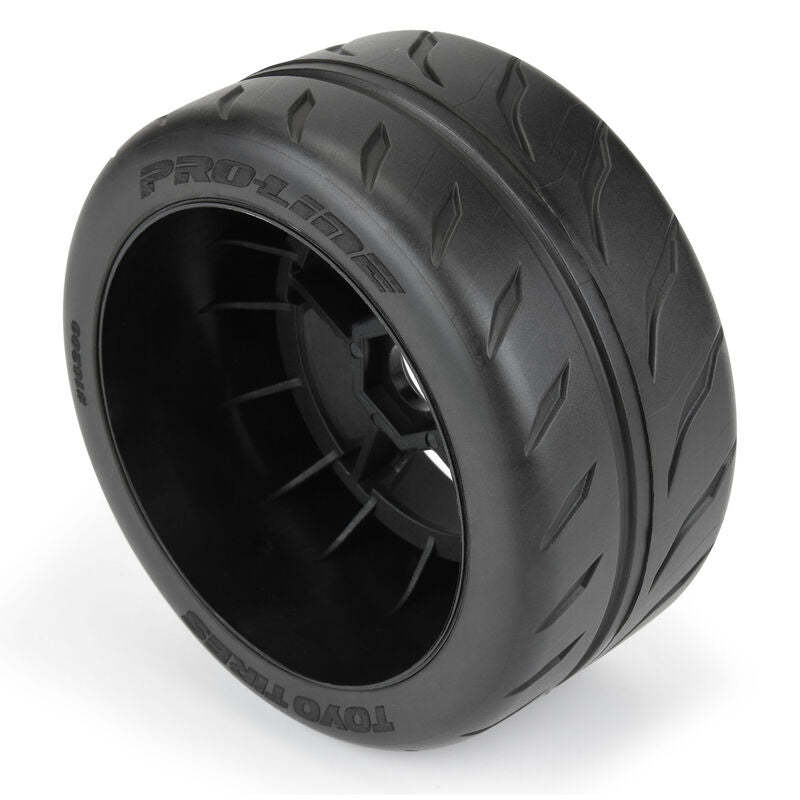 1/7 Pro-Line Toyo Proxes R888R S3 Rear 53/107 2.9" Belted Mounted 17mm 5-Spoke (2)