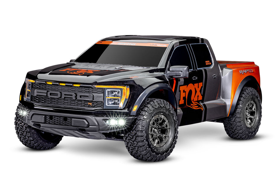 101177-4 Ford Raptor R 4X4 Ultimate Black and Orange