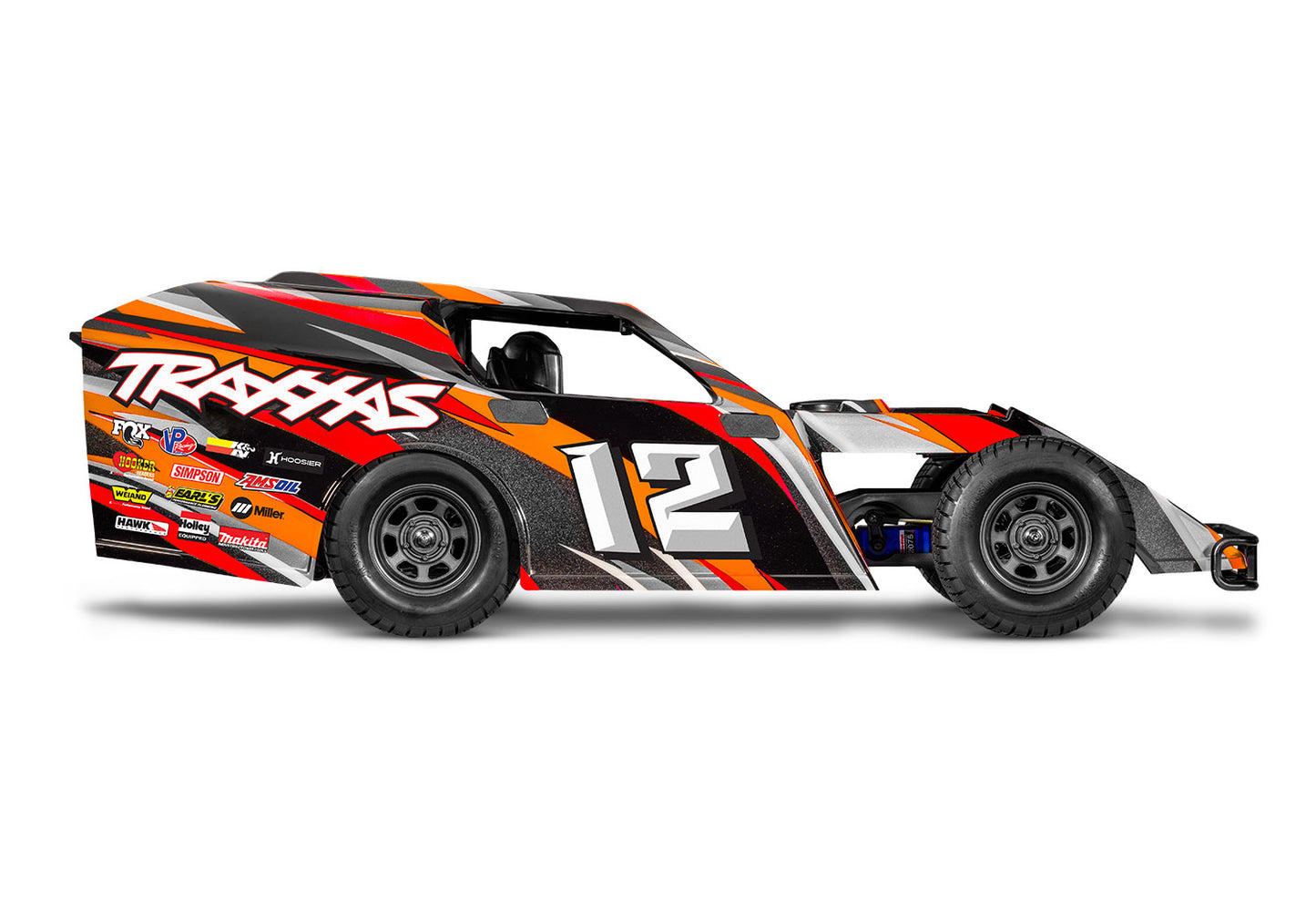 104354-74 Slash Modified 1/10 scale Dirt Oval racer BL-2s Orange