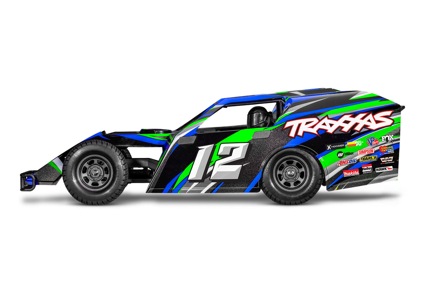 104354-74 Slash Modified 1/10 scale Dirt Oval racer BL-2s BL-2s Green