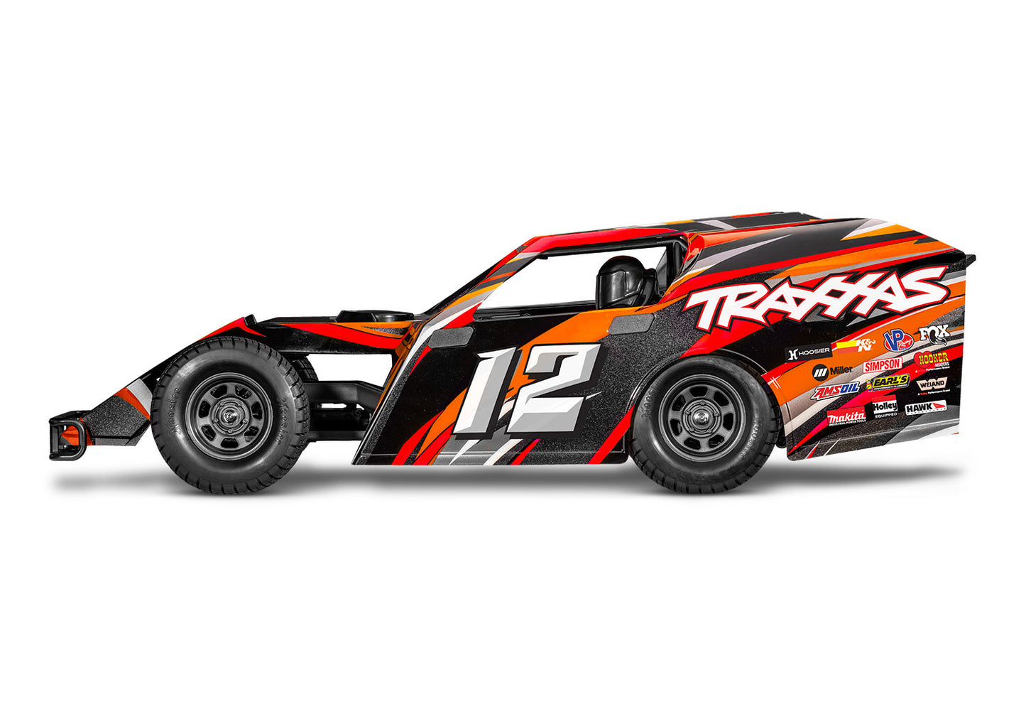 104354-74 Slash Modified 1/10 scale Dirt Oval racer BL-2s Orange