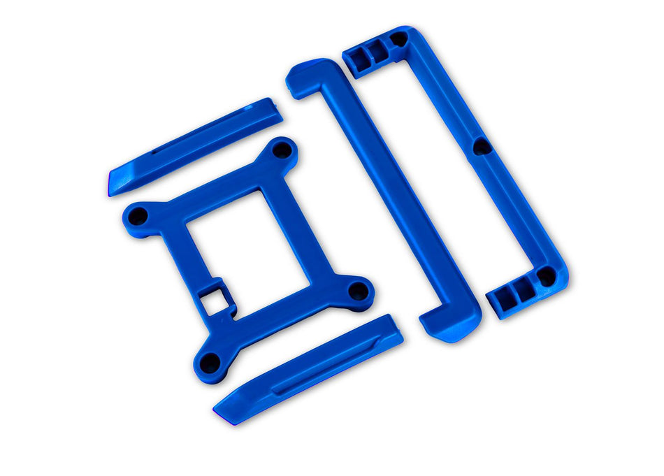Traxxas 10717-BLUE Mini Maxx Blue Roof Skid Plate & Tailgate Protector