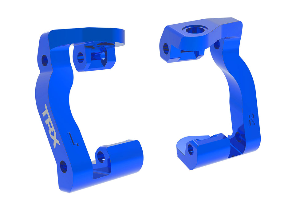 10733 Traxxas Blue Aluminum Caster Blocks (L&R)