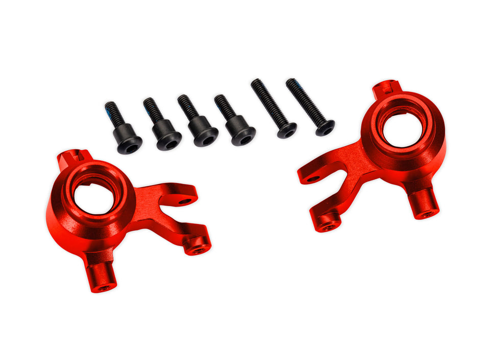 Traxxas 10734-RED Aluminum Steering Blocks L&R Red – Mini Maxx