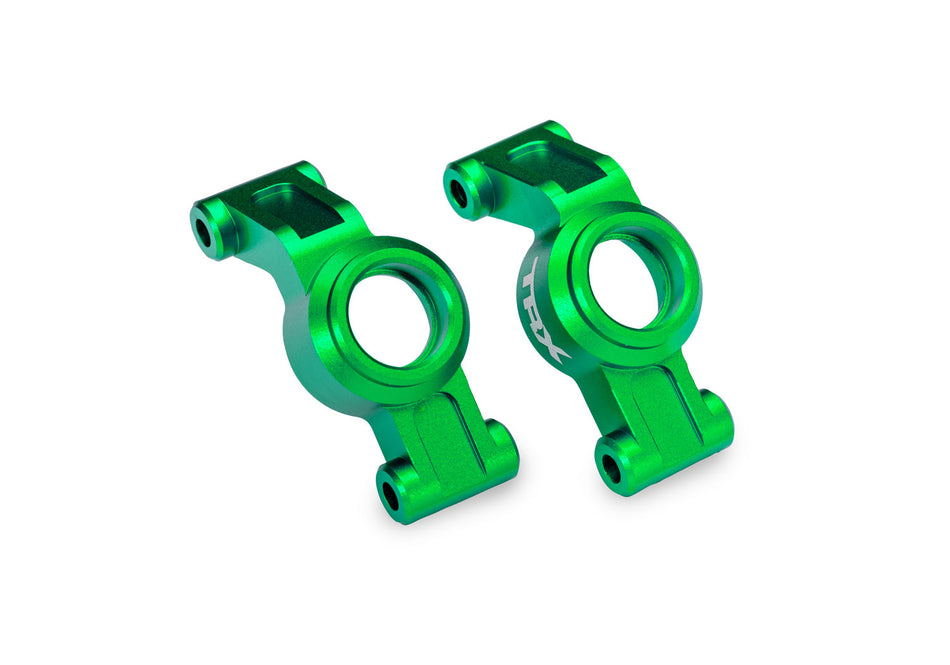 10751 Traxxas Green Aluminum Stub Axle Carriers (L&R)