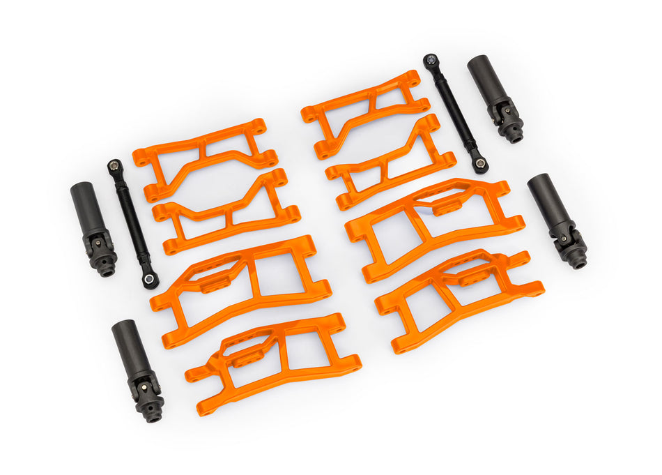 Traxxas WideMaxx HD Suspension Kit – Orange Anodized Upgrade for Maxx 4X4 [10790]