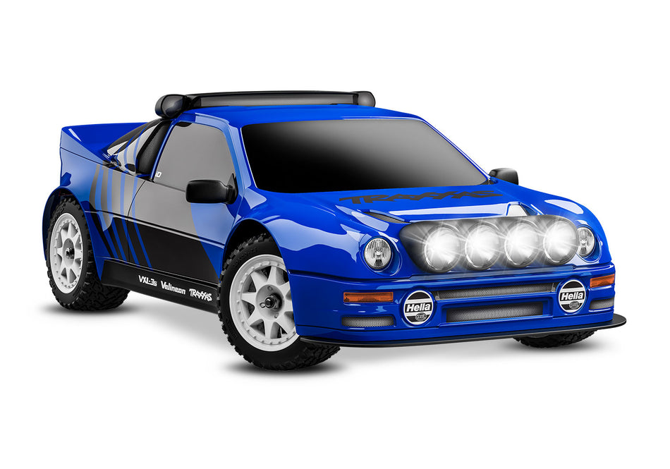 108046-1 Traxxas Mini Rally VXL Ford RS200 BLUE