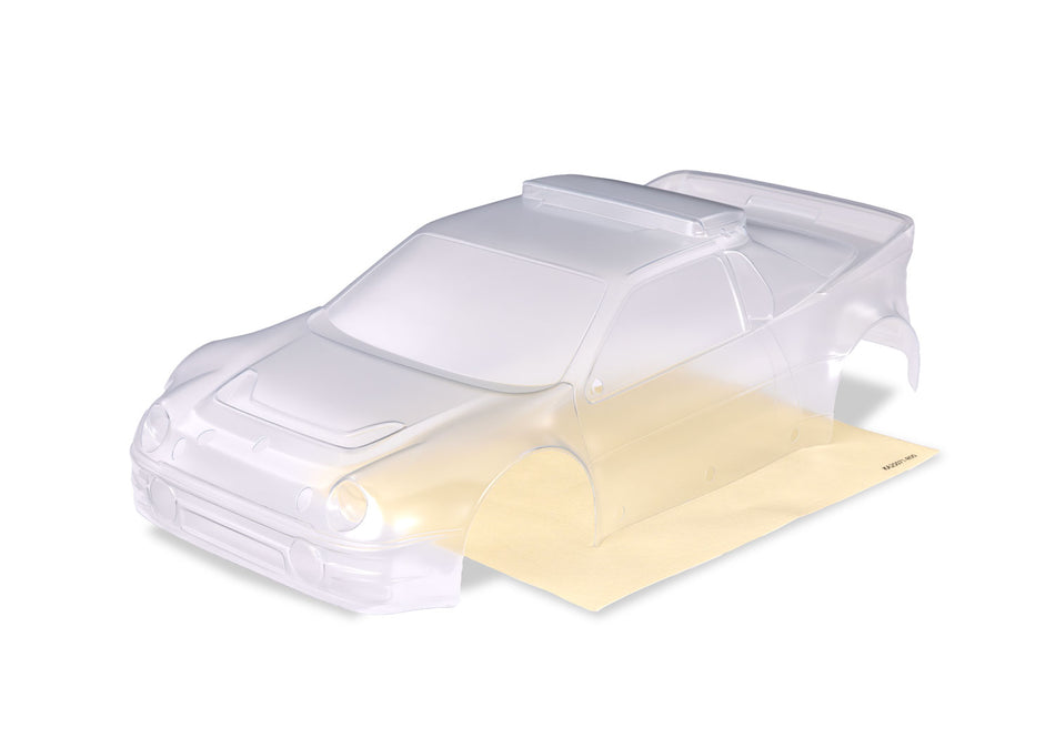 10812 Traxxas Clear RS200 Body – Mini Rally VXL 1/16 Scale Replacement