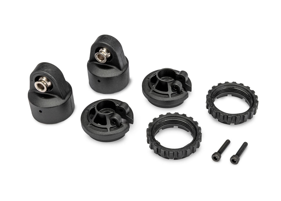 Traxxas 10965 GT-Maxx Shock Caps with Retainers & Collars (2)