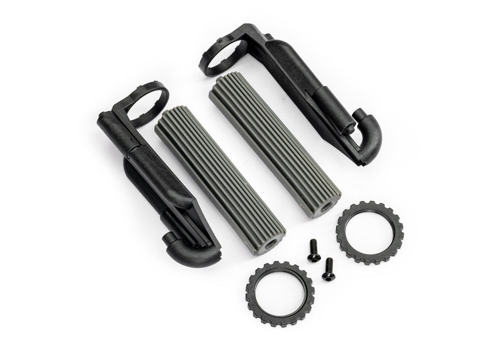 Traxxas 10967 Rear Shock Reservoirs (2) — Gray