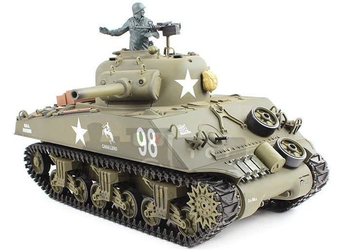 RC Pro V6.0 1-16 U.S.A M4A3 "Sherman" RC Tank (BB AND IR)