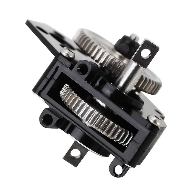 INJORA CNC Aluminum Complete Transmission Gearbox for Axial SCX24 AX24