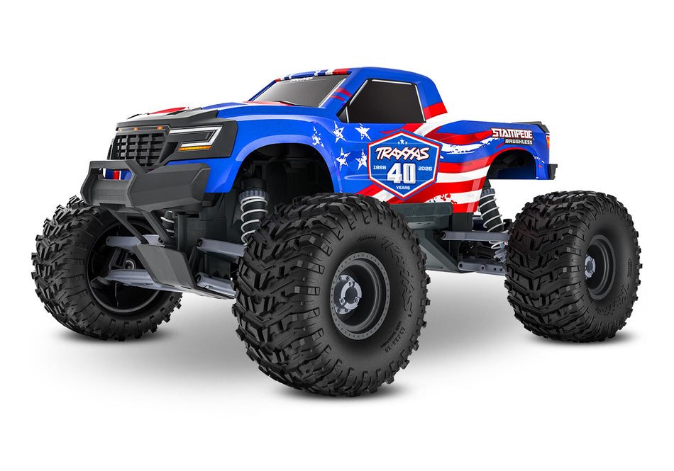 Traxxas 136454-4 Stampede 2WD Brushless 40th
