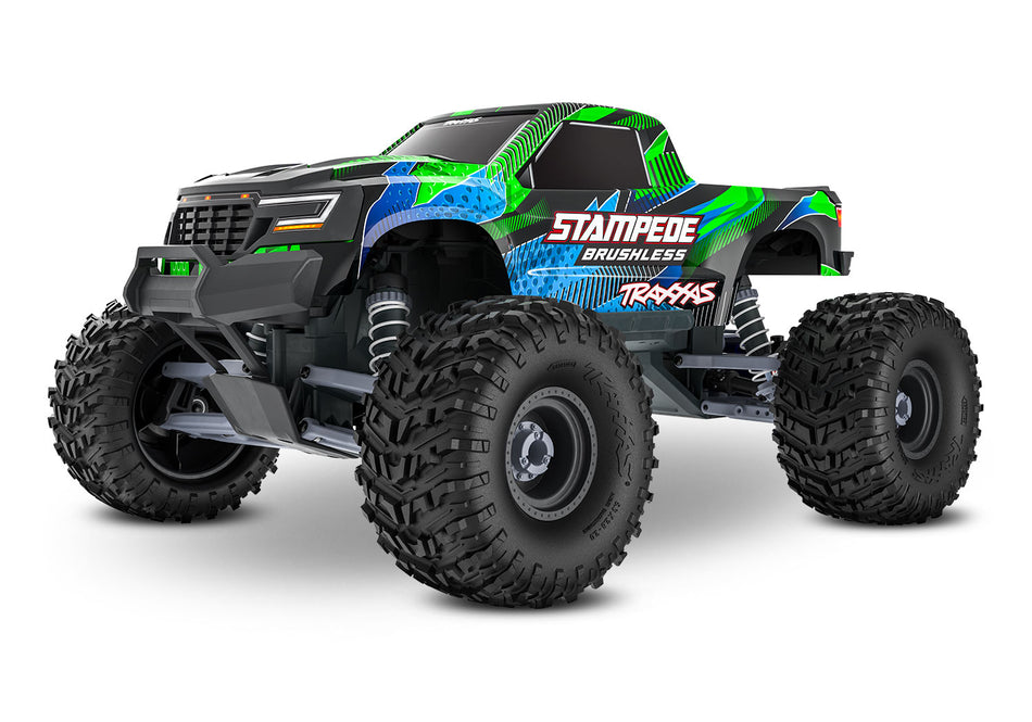 Traxxas 136454-4 Stampede 2WD Brushless Green