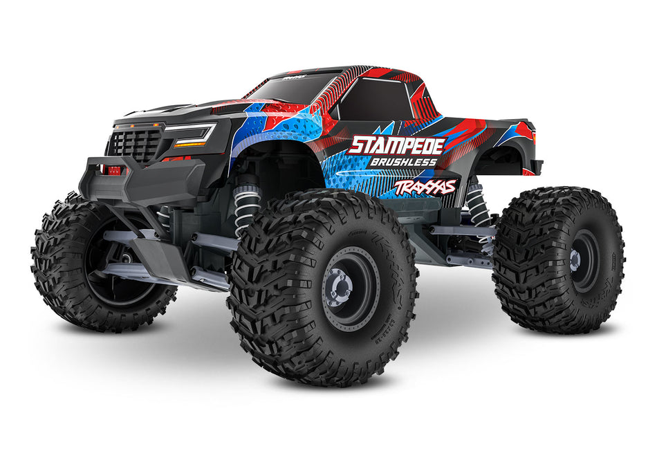Traxxas 136454-4 Stampede 2WD Brushless Red