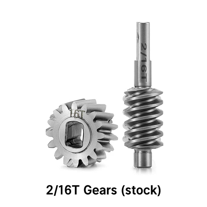 INJORA Axle Worm Gear Set for 1/30 SCX30 2/16T Stock