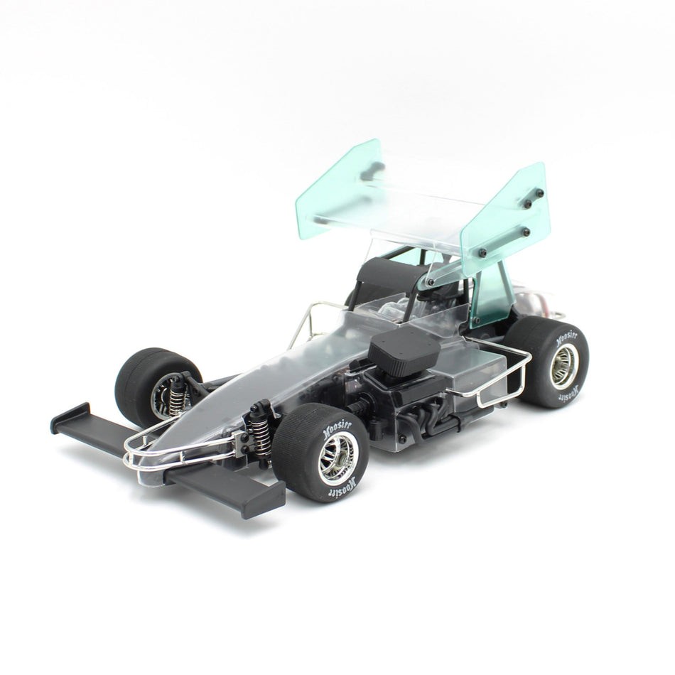 1RC Racing RTR 1/18 Super Modified Dirt Oval Car Clear