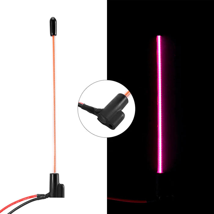 INJORA LED Whip Light for 1/18 1/24 RC Crawlers Purple