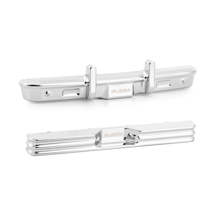 INJORA Aluminum Front Rear Bumper for 1/30 SCX30 Chevrolet K10
