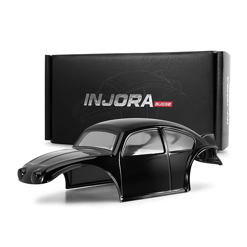 INJORA BUG30 Body with Magnetic Mount for 1/30 SCX30 - Black