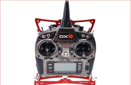 Secraft Large Aluminum Transmitter Tray (Red) – Fits Spektrum   iX20, iX20SE & More