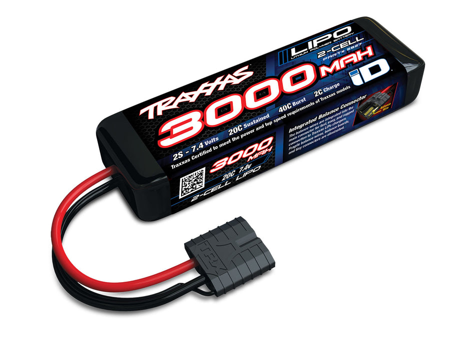 2872X 2S LIPO 3000MAH 7.4V 20C