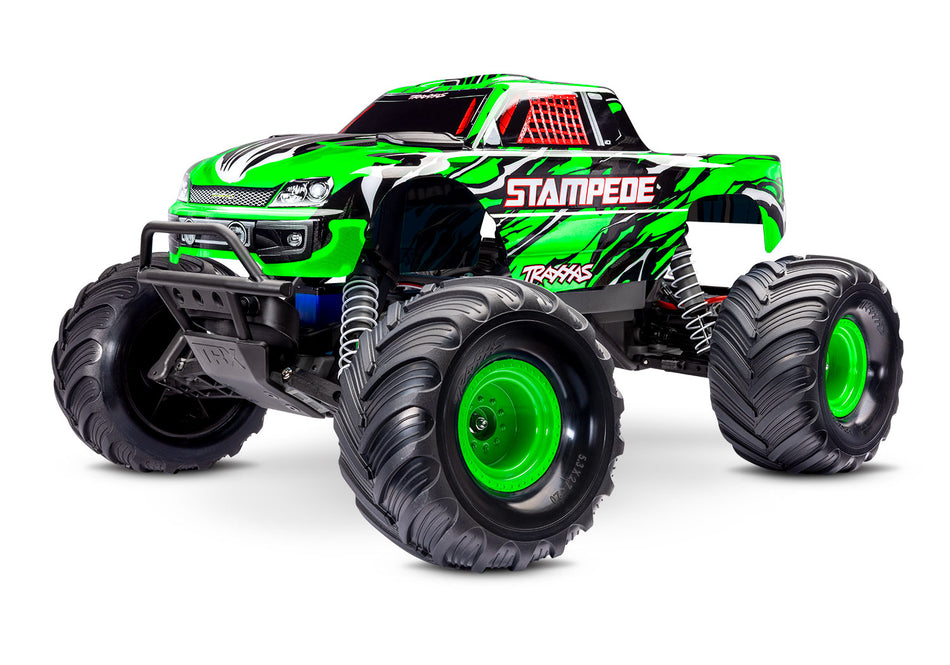 Traxxas 36254-8-GRNX Stampede 2WD XL-5 1/10 Monster Truck RTR with Battery Green