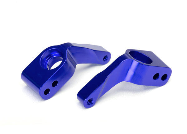3652A Aluminum Stub Axle Carriers blue Slash/Bandit//Rustler