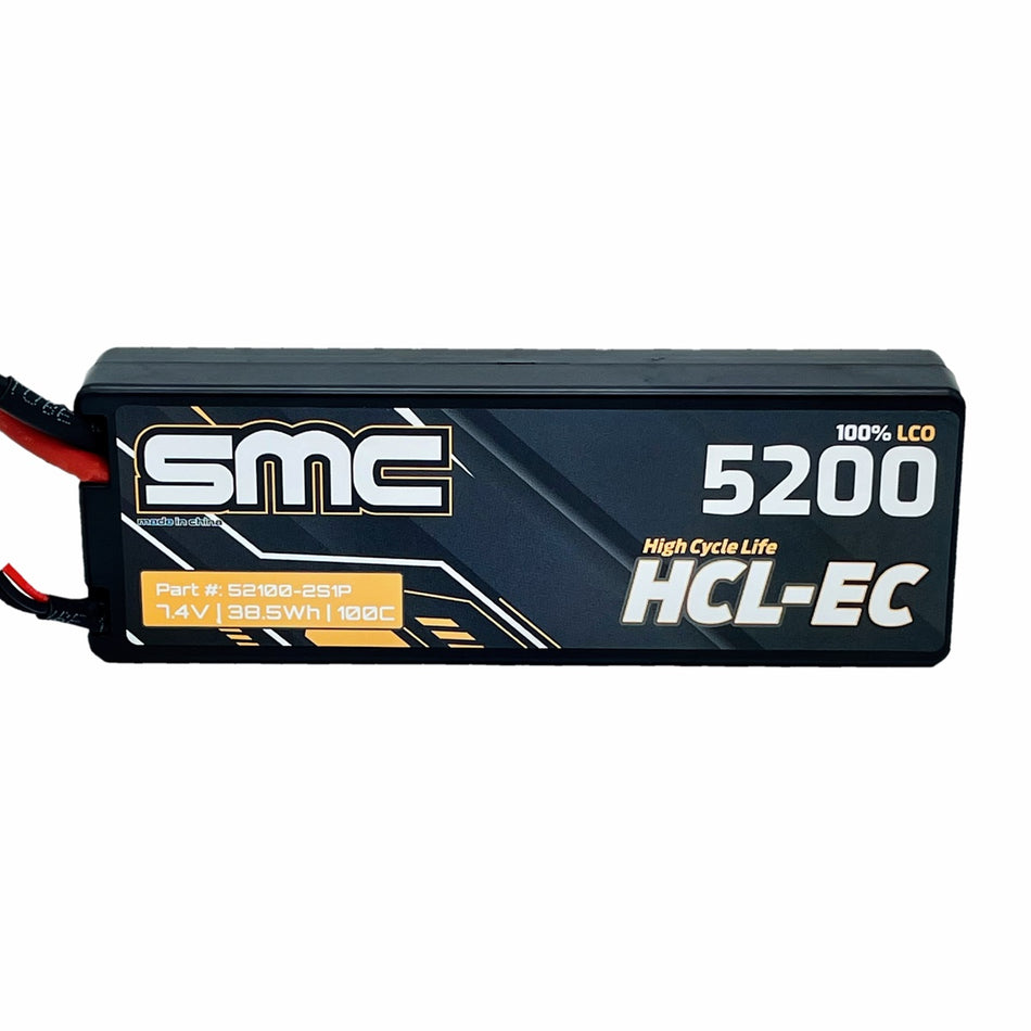 SMC HCL-EC 7.4V 5200mAh 100C wired hardcase