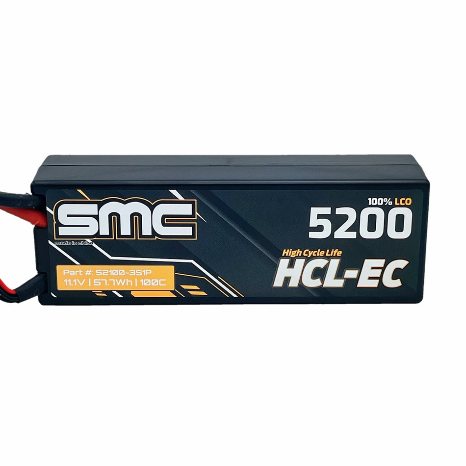 SMC HCL-EC 11.1V 5200mAh 100C wired hardcase