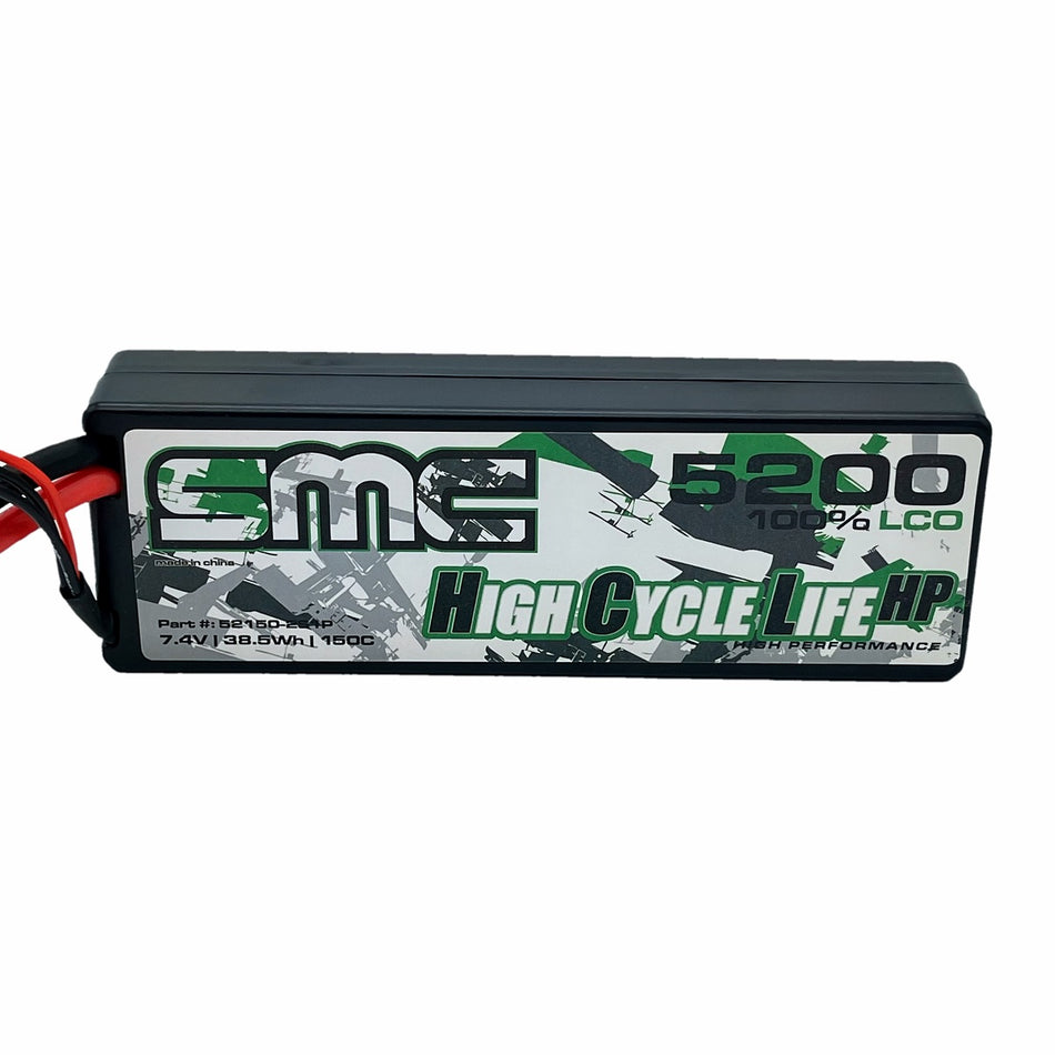 SMC HCL-HP 7.4V-5200mAh 150C Hardcase Lipo