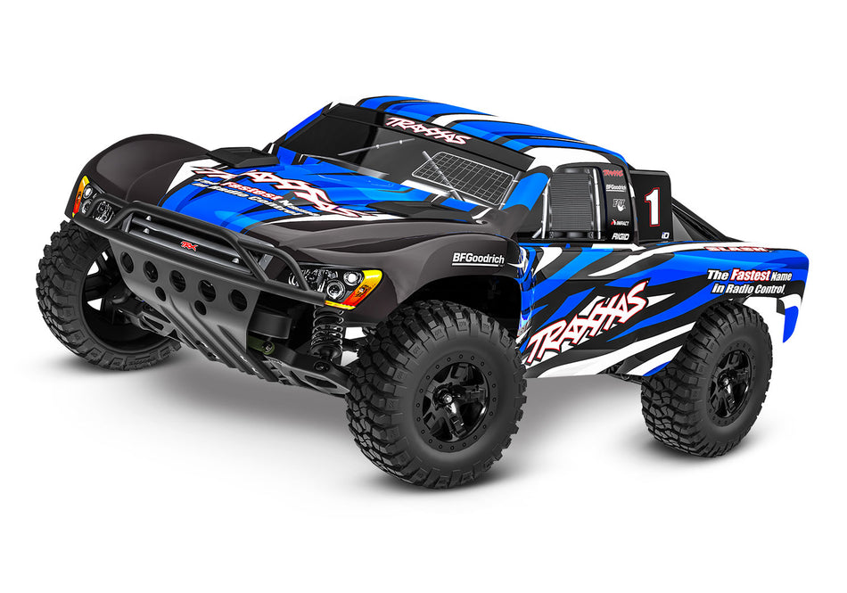 58234-8 Traxxas Slash 2WD XL-5 with Battery USB-C Charger BlueX
