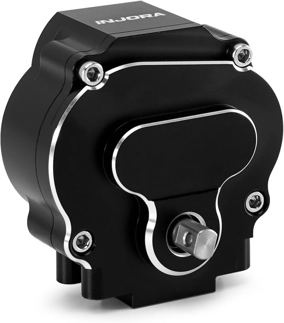 INJORA Aluminum Complete Transmission for 1/18 Redcat Ascent-18 / Ascent-18 Apex - 24/1 (Underdrive 45.83%) Transmission