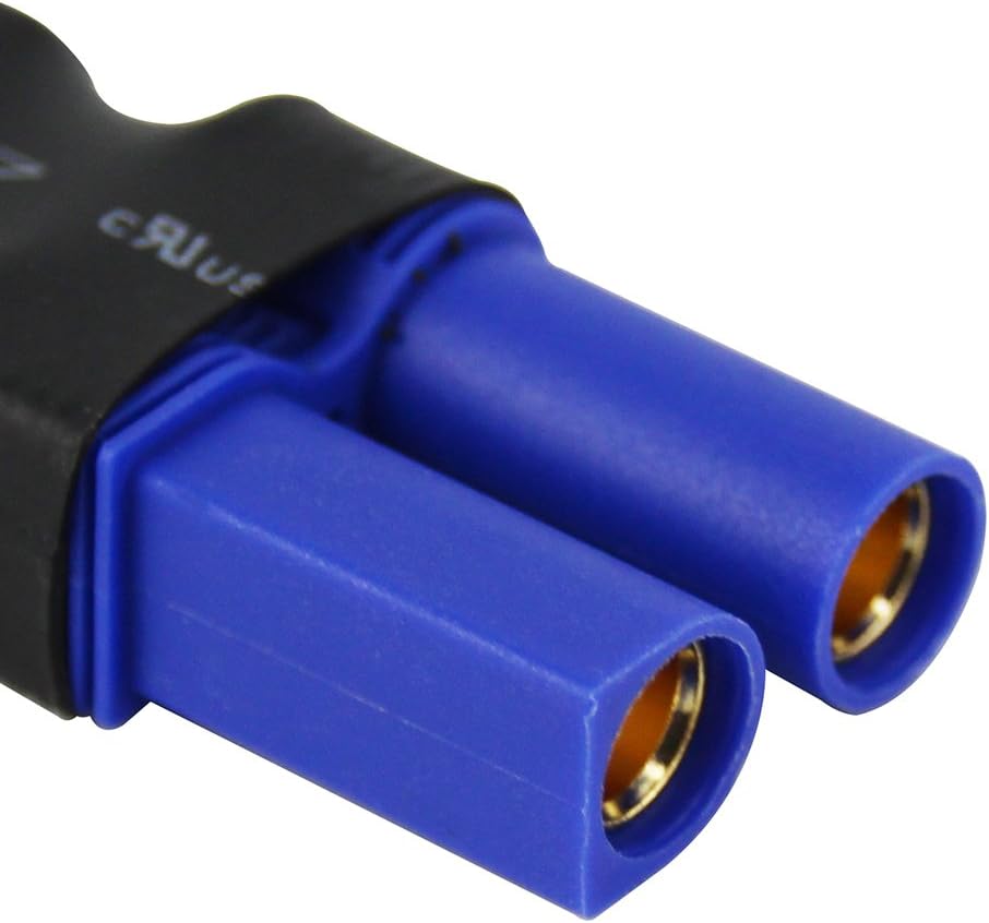 Male XT60 to Female EC5 Battery Adapter