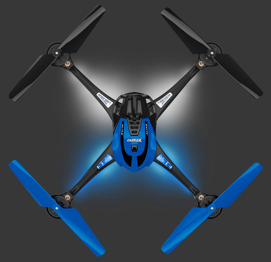 6608 Traxxas LaTrax Alias Quadcopter – Ready-to-Fly, Blue