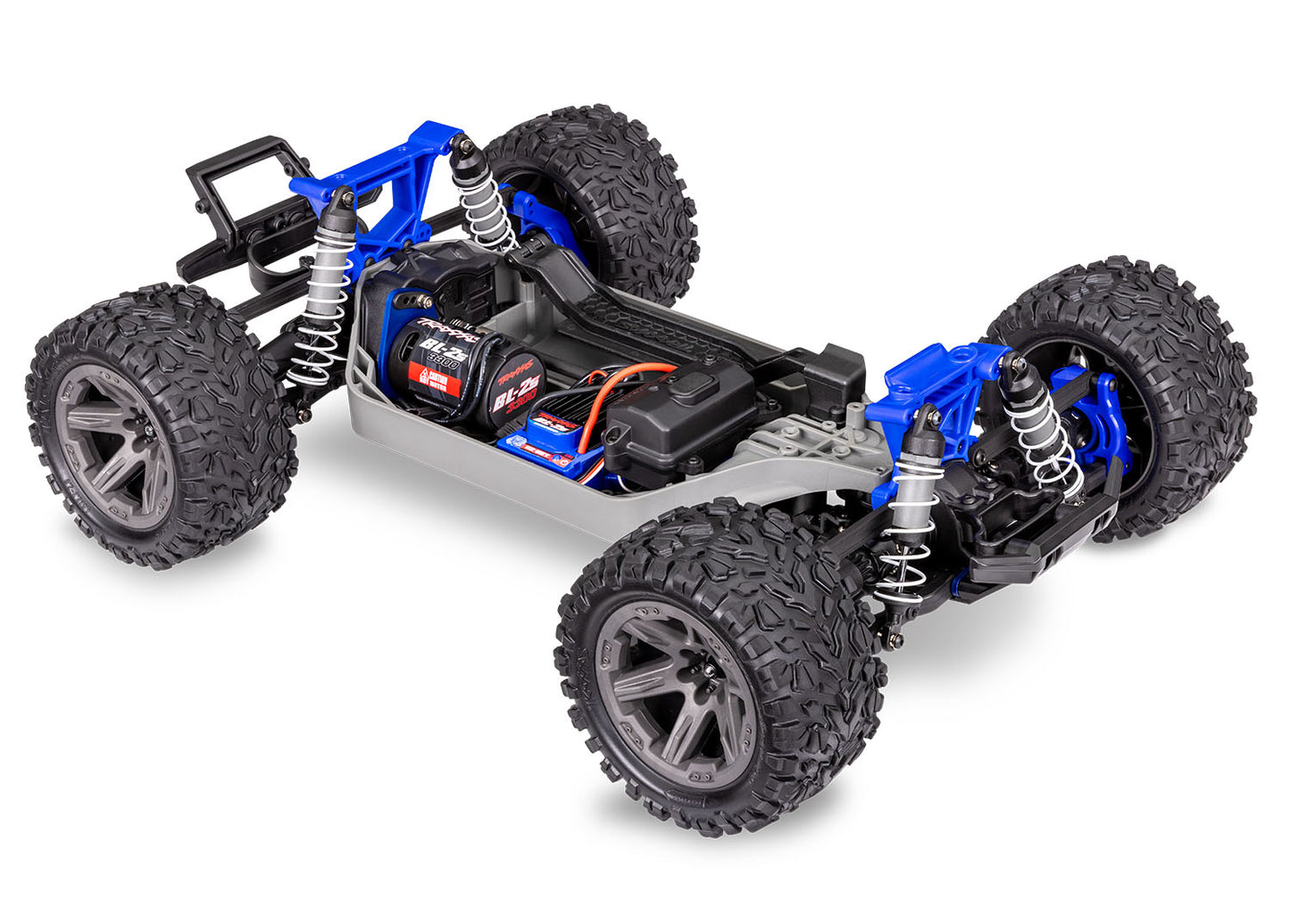 67164-4 Rustler 4X4 BL-2s: 1/10 Scale 4WD Stadium Truck Blue