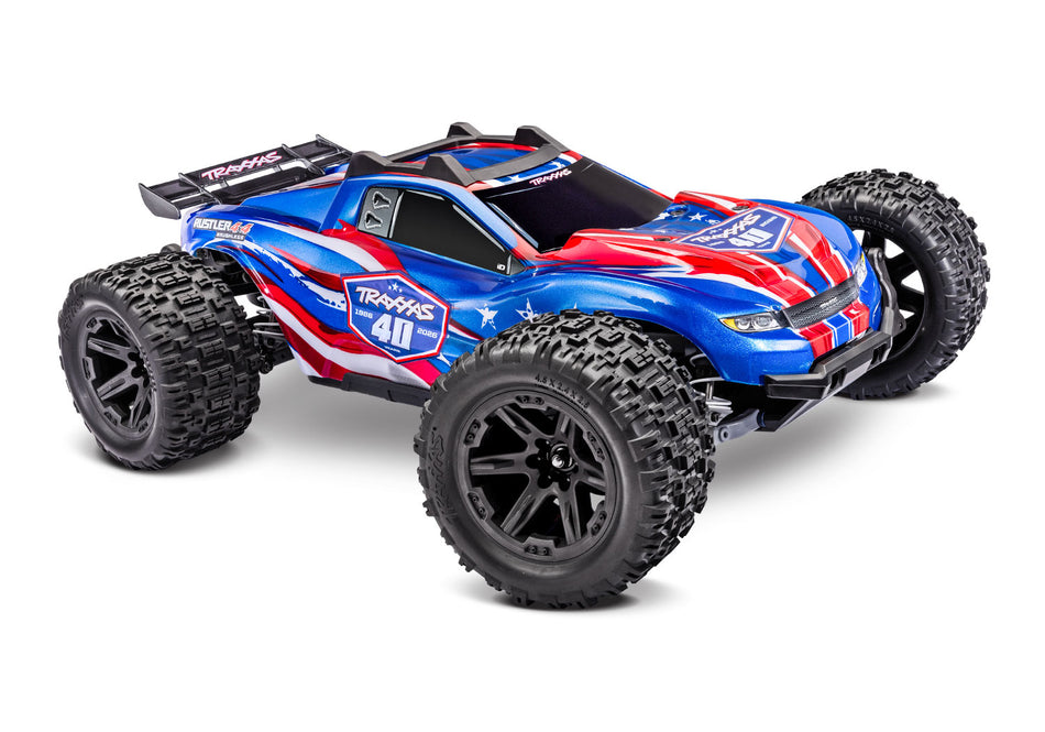 Traxxas 67464-4 Rustler 4X4 Brushless 40th Anniversary