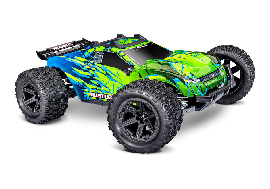 Traxxas 67464-4 Rustler 4X4 Brushless Green