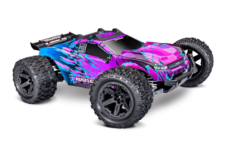 Traxxas 67464-4 Rustler 4X4 Brushless Purple