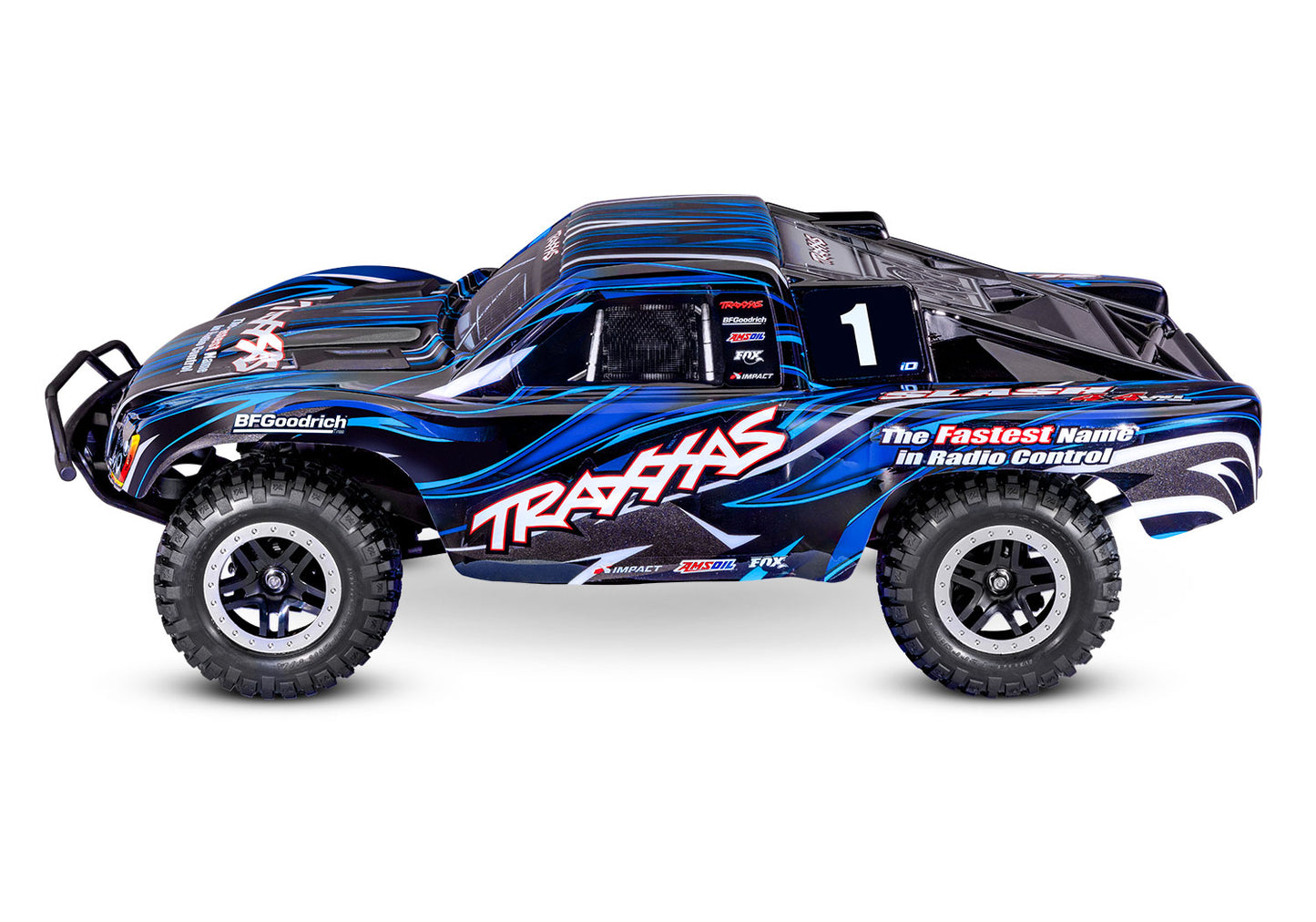 68386-4 SLASH 4X4 VXL Clipless Body Blue HD