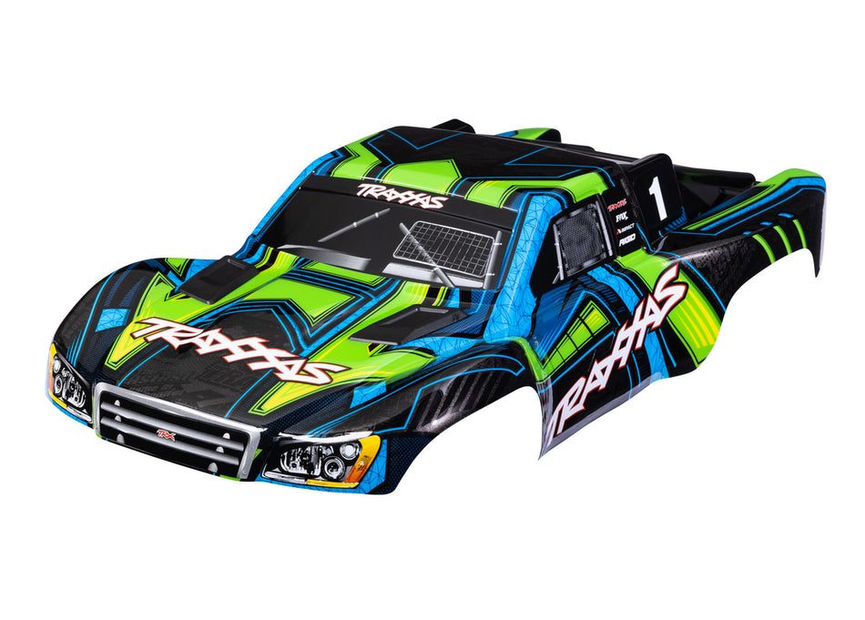 Traxxas Slash 4X4 Green Clipless Body