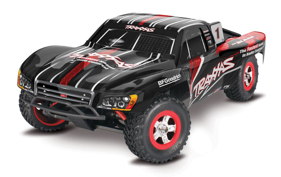 70054-8-BLK Traxxas 1/16 Slash 4X4 w/USB-C