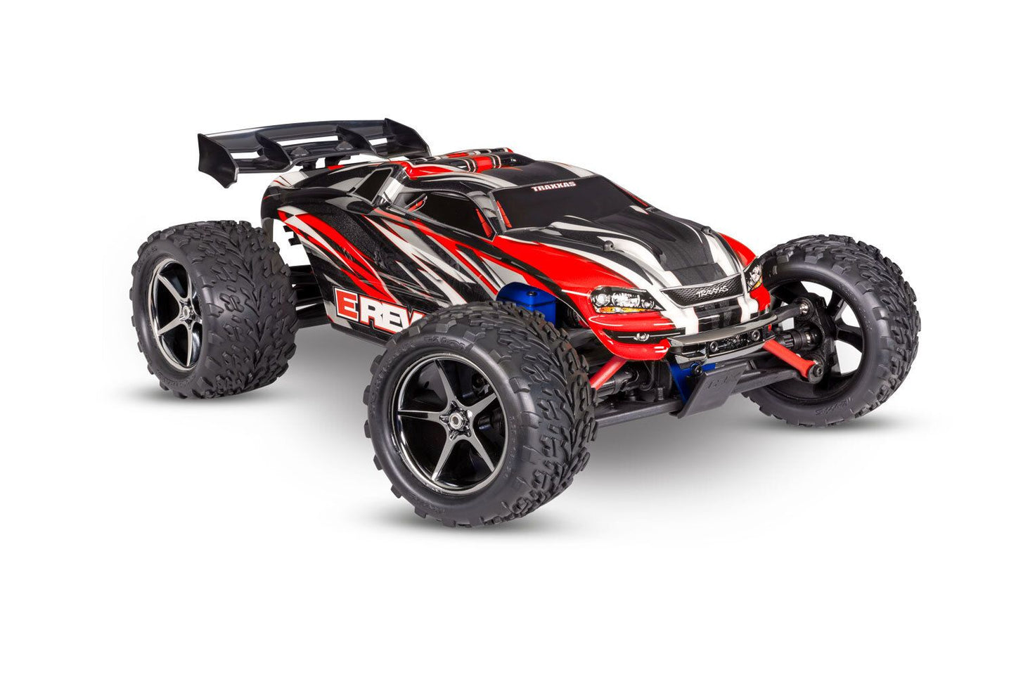 71054-8 1/16 Scale E-Revo: 4X4 Monster Truck w/USB-C Red