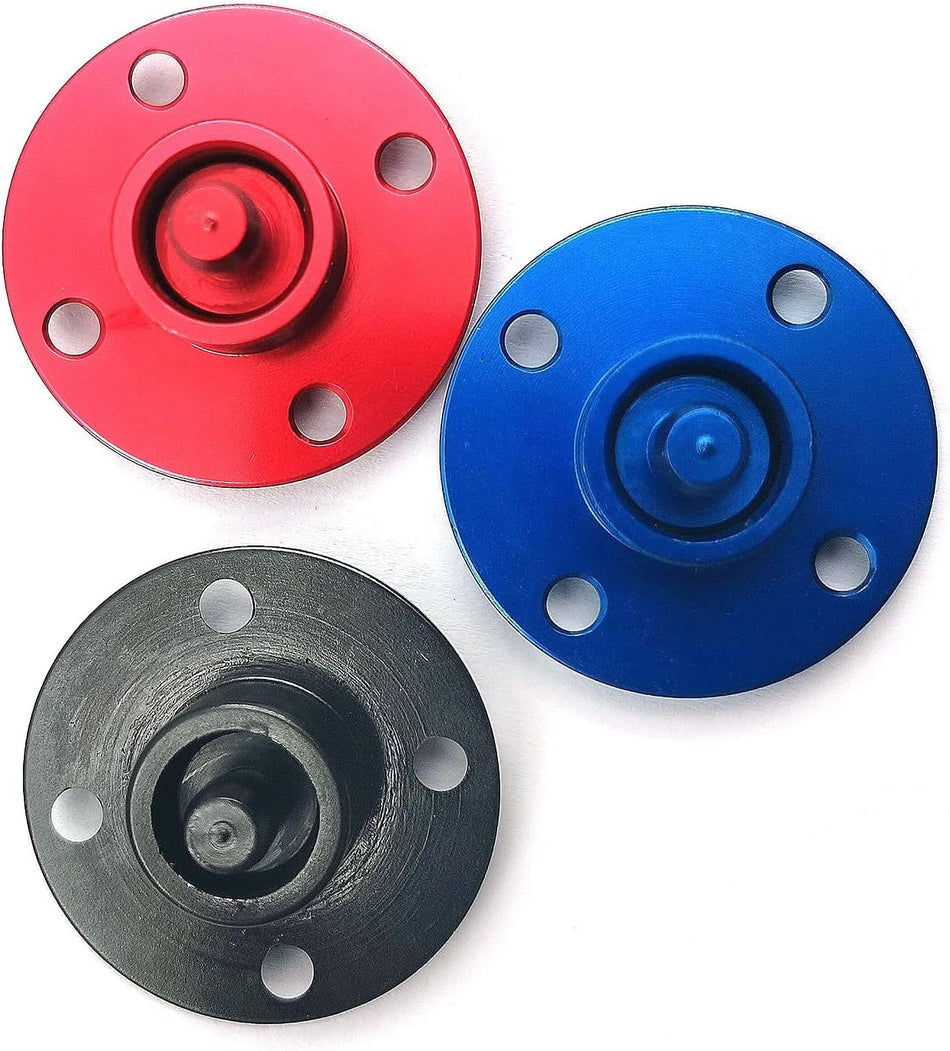 Fuel dot Black airplane accessories aluminum anodized