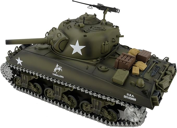 RC Pro V7.0 1-16 U.S.A M4A3 "Sherman" RC Tank(BB AND IR) - FULL PRO VERSION 3898-FULL PRO
